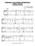 Wishing You Were Somehow Here Again (from The Phantom Of The Opera)