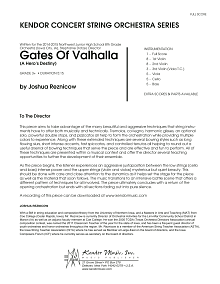 Gates Of Valhalla (A Hero's Destiny) - Full Score 
