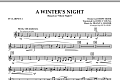 A Winter's Night (Based On "Silent Night") - Bb Clarinet 2