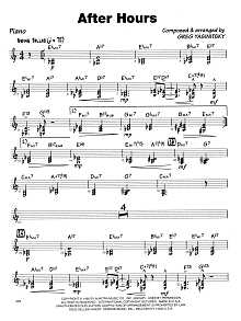 After Hours - Piano 