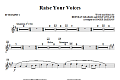 Raise Your Voices - Bb Trumpet 2