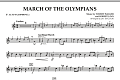 March Of The Olympians - Eb Alto Saxophone 2