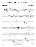 Concord Celebration - Bb Bass Clarinet