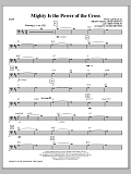 Mighty Is the Power of the Cross - Bass