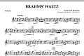 Brahms' Waltz - Violin 1
