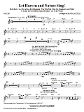 Let Heaven And Nature Sing! - Guitar