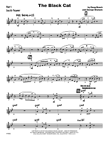 The Black Cat - 2nd Bb Trumpet 