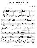 Up On The Housetop [Ragtime version] (arr. Phillip Keveren)