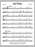 Duly Noted - Solo Sheet