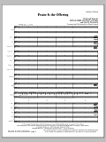 Praise Is The Offering - Full Score