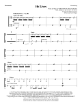 He Lives - Percussion