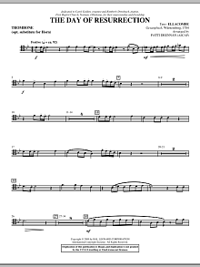 The Day Of Resurrection - Optional Trombone 