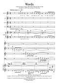 Words (arr. Paul Ayres)
