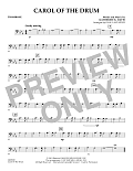 Carol of the Drum - Trombone