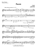 Pacem - Bass Clarinet (sub. Bassoon)
