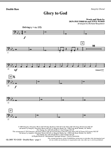 Glory To God - Double Bass 