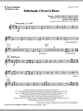 Hallelujah, Christ Is Risen - Tenor Sax (sub. Tbn 2)