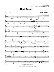 Piccolo Espagnol - 2nd Horn in F 
