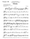Gloria - Trumpet 1 in Bb