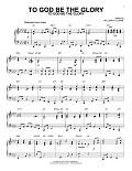 To God Be The Glory [Jazz version]