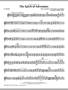 The Spirit Of Adventure - Bb Clarinet 