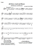 All Glory, Laud, And Honor (with Hosanna, Loud Hosanna) - Violin 1