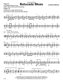 Batucada Blues - Percussion 8 