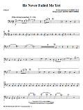 He Never Failed Me Yet (orch. Keith Christopher) - Cello