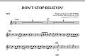 Don't Stop Believin' - Oboe