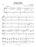 Sing Gently (for Flexible Wind Band) - Piano