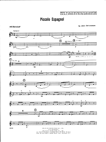 Piccolo Espagnol - 3rd Horn in F 