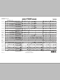 Here It Goes Again - Full Score