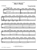 Alice's Theme (from Alice In Wonderland) (arr. Mac Huff) - Synthesizer