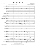 Were You There? (arr. John Leavitt) - Full Score
