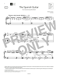 The Spanish Guitar (Grade 3, list C2, from the ABRSM Piano Syllabus 2023 & 2024)