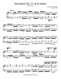 Invention No. 11 In G Minor, BWV 782