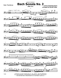 Bach Sonata No. 2 (bwv 1031) - Trombone