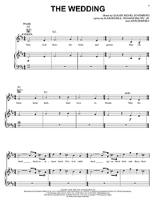 The Wedding (from The Pirate Queen) 