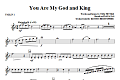 You Are My God And King - Violin 1