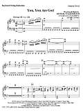 You, You Are God - Keyboard String Reduction