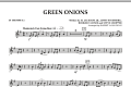 Green Onions - Bb Trumpet 2