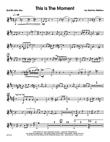 This Is The Moment (Professional Edition) - 2nd Eb Alto Saxophone 