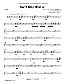 Can't Stop Dancin' - Drums 