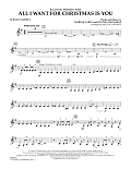 All I Want for Christmas Is You (arr. Michael Brown) - Bb Bass Clarinet