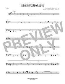 The Unbirthday Song (from Disney's Alice In Wonderland) 