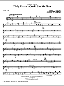 If My Friends Could See Me Now (from Sweet Charity) - Trumpet 1 
