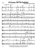 O Come, All Ye Faithful - Piano
