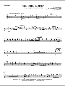 The Lord Is Risen - Flute 1 & 2 