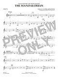 The Mandalorian (from Star Wars: The Mandalorian) (arr. Longfield) - Violin 2