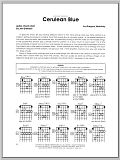Cerulean Blue - Guitar